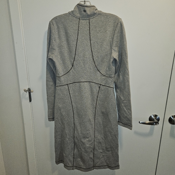 Athleta Long sleeve grey dress - Picture 3 of 8